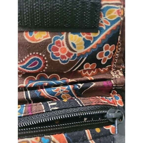 Vera Bradley Wallet Trifold Hook And Loop ID Window‎ Pockets Coin Holder - Picture 12 of 13